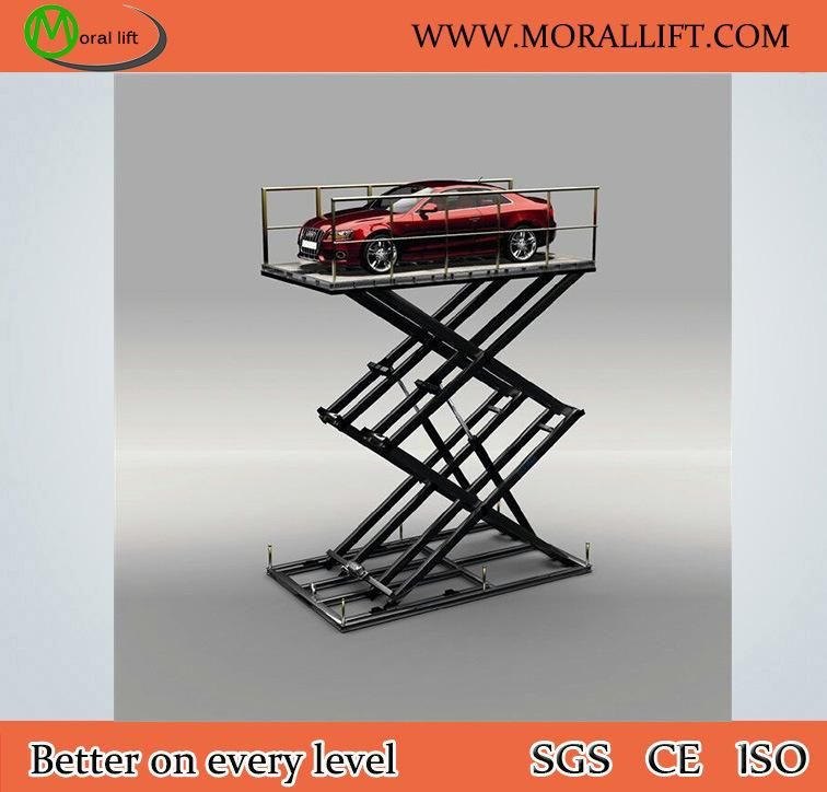 Scissor Parking Car Vehicle Lift with CE Approval