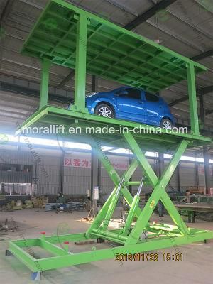 Underground Car Lift Double Deck Parking Lift with CE Certificated