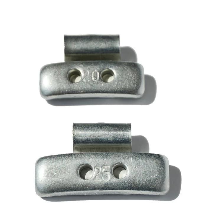 Fe Clip on Wheel Balance Weight Zinc Finish for Car