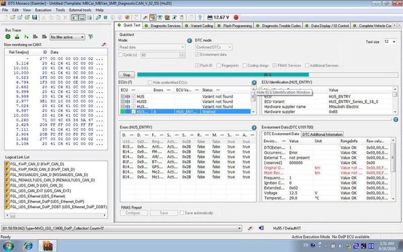 Benz Ecom Doip Diagnostic & Programming Tool for Latest Mercedes Till 2019