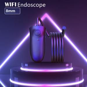 WiFi Phone Industrial Endoscope Camera 1200p HD Pipe Inspection Chamber Wireless Borescope 8mm Endoscopio for Android iPhone
