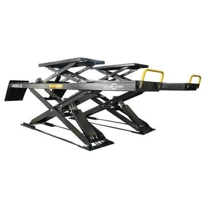 Jintuo Hydraulic Super Thin Scissor Car Lift for Garage