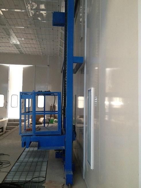 3D Lift Platform in Spray Booth
