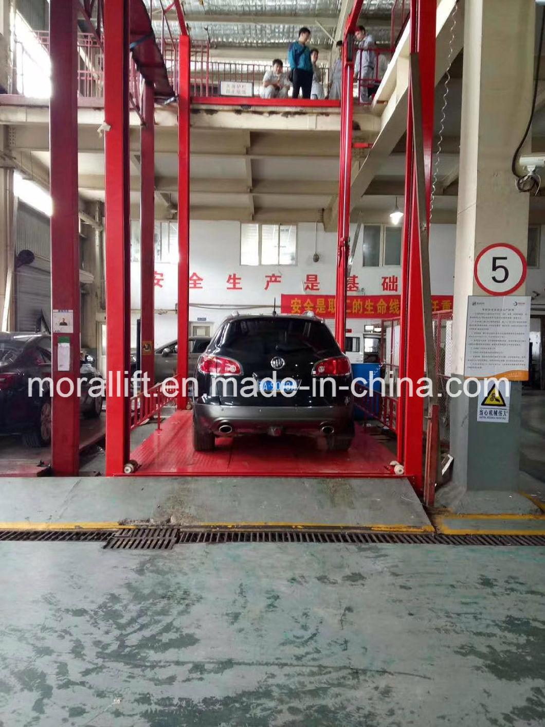 Hydraulic heavy loading capacity four cylinder car lift