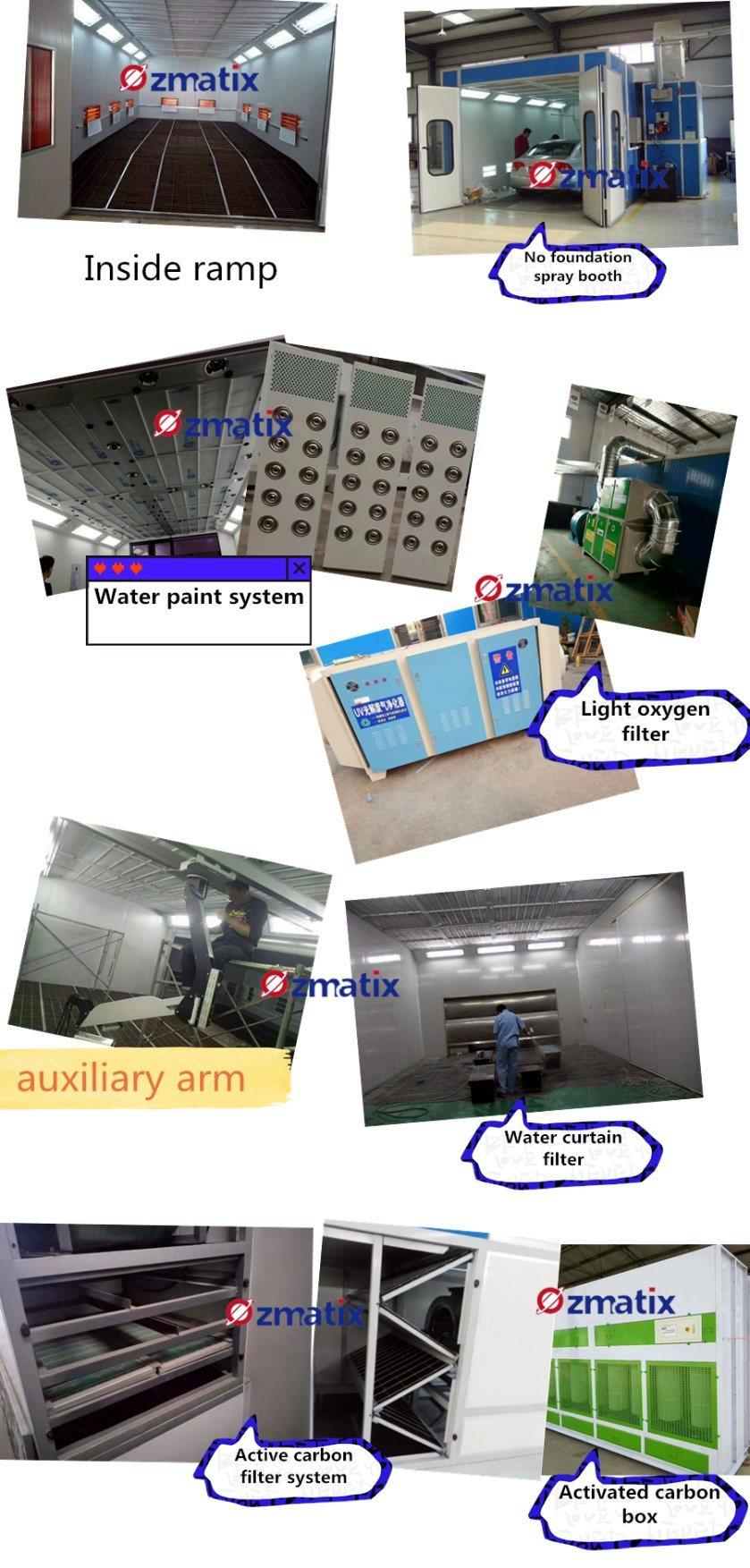 Electric/Disel/Gas Paint Cabin Spray Booth Spray Room Wholesale Car Truck Bus Painting Booths