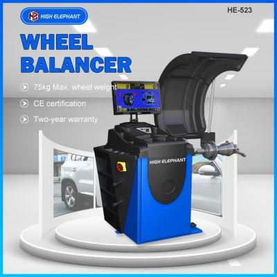 Auto Shop High Speed Car Wheel Balancer Machine