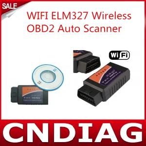 WiFi Elm327 Wireless OBD2 Auto Scanner Adapter Scan Tool for iPhone iPad iPod Special Price for Promotion
