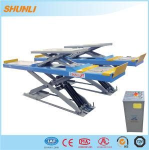 Ce Approved Scissor Design Double Level Hydraulic Car Lifter