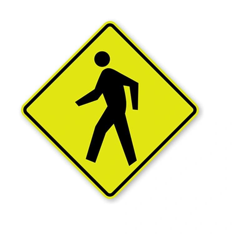 Custom Traffic Triangle Emergency Warning Signs