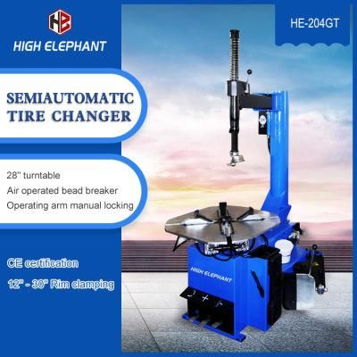 28&quot; Turntable Auto Tire Changer Machine Garage Equipment