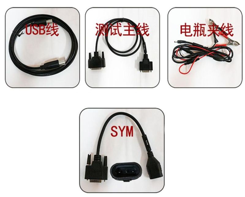 Motorcycle Scanner Obdemoto Mst-600 Mst600 Multi-Languages for Honda/Suzuki/Yahama/Kawasaki/Sym/Kymco/Aeon/Benelli/Pgo