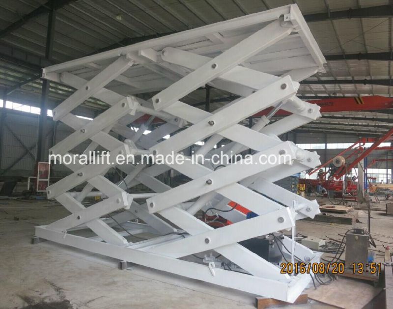 Scissor Type Hydraulic Large Capacity Lift Car Lift with CE