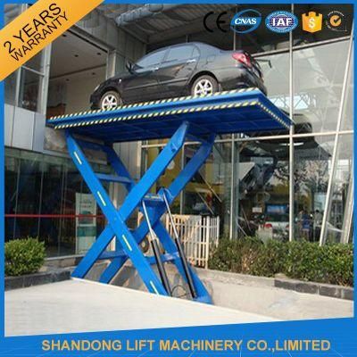 Stationary Hydraulic Scissor Car Vertical Parking System