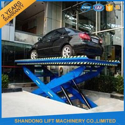 2.5t 3m Hydraulic Car Lift Automobile Car Vertical Parking System
