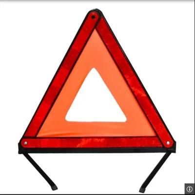 High Visibility Car Safety Reflective Warning Triangle with E-MARK