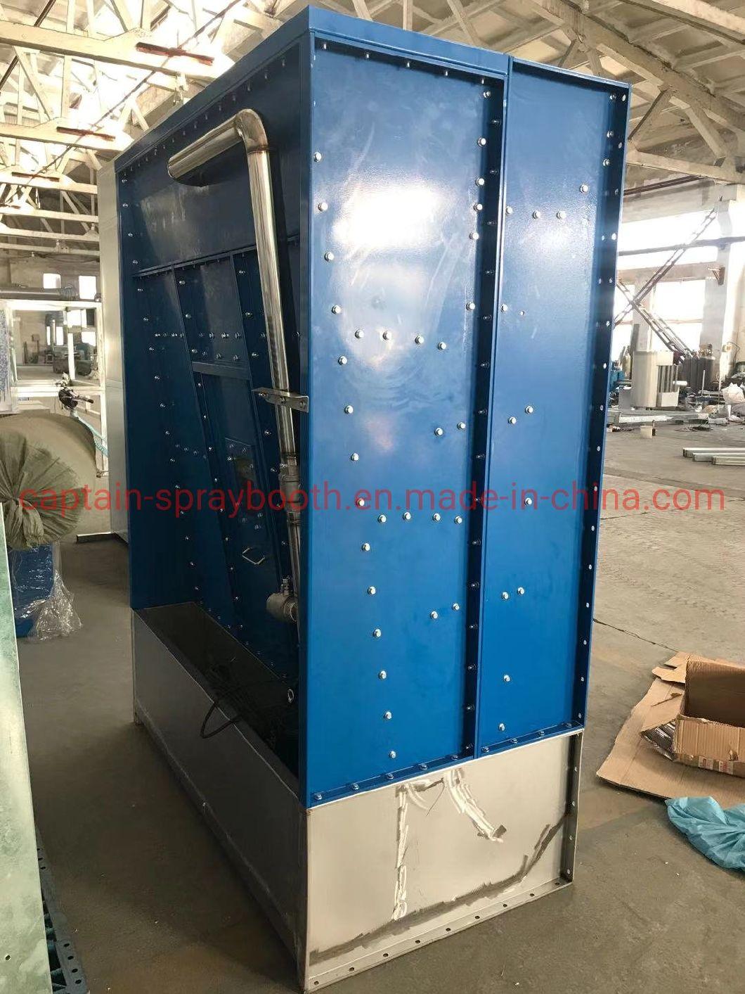 Pump Water Curtain Paint Booth for Mist Cleaning