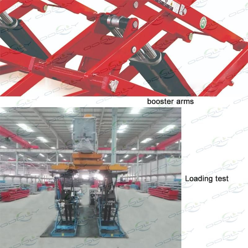 3000kg on Ground Low-Profile Scissor Lift with CE and En