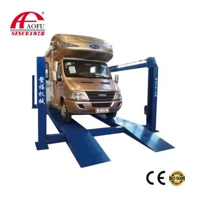Aofu Best Product Heavy Duty Truck Lift Auto Lift 4 Post Car Lift Hydraulic Car Lift