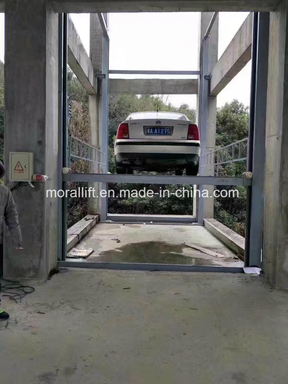 Hydraulic car parking lift large loading four column car lift