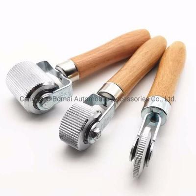 Factory Direct High Quality Auto Tool Tire Patch Repair Tool Ball Bearing Wooden Handle Stitcher 3/4/6/12/20/40mm