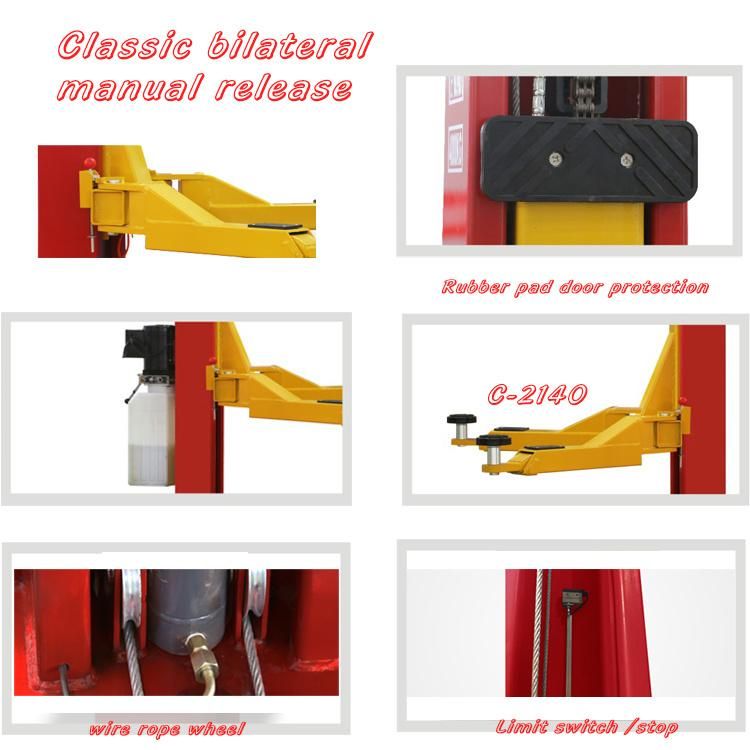 Vico Floor Plate Hydraulic Car Lift Vehicle Hoist CE