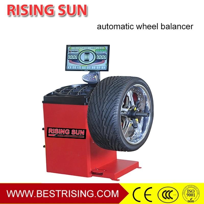 Garage Car Tire Balancing Machine with Ce