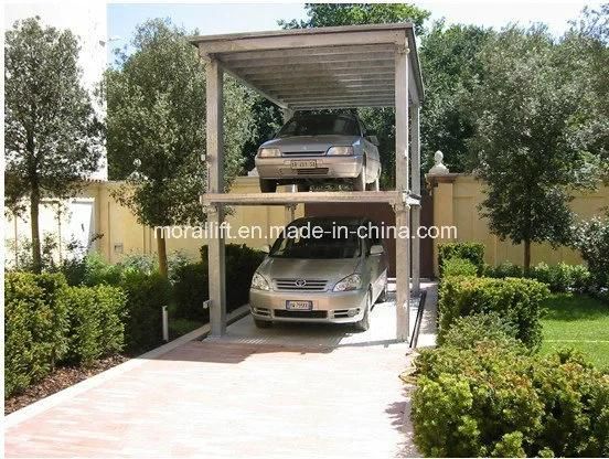 Hydraulic Double Deck Scissor Car Elevator Platform with CE