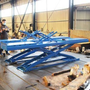 Qiyun 3.5t Auto Car Lift Double Scissor Lift Platform