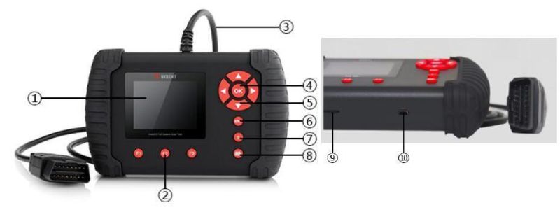 Vident Ilink400 Full System Scan Tool Single Make Support ABS/SRS/Epb//DPF Regeneration/Oil Reset