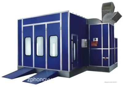 Automotive Painting Spray Booth with Full Grates for Sale