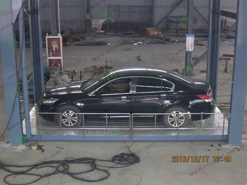 4 Post Design Automated Car Elevator for Parking
