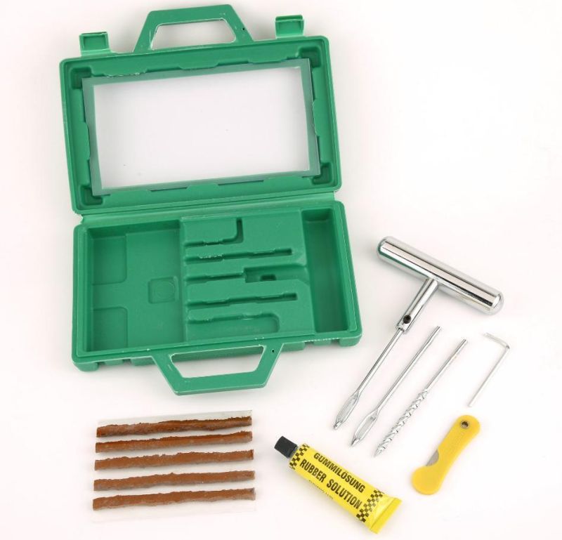 Auto Tire Repair Tools with Rubber Seals and Insert Needle