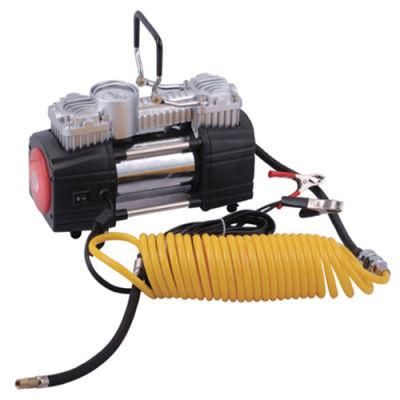 Heavy Duty 12V Car Air Compressor with LED Light