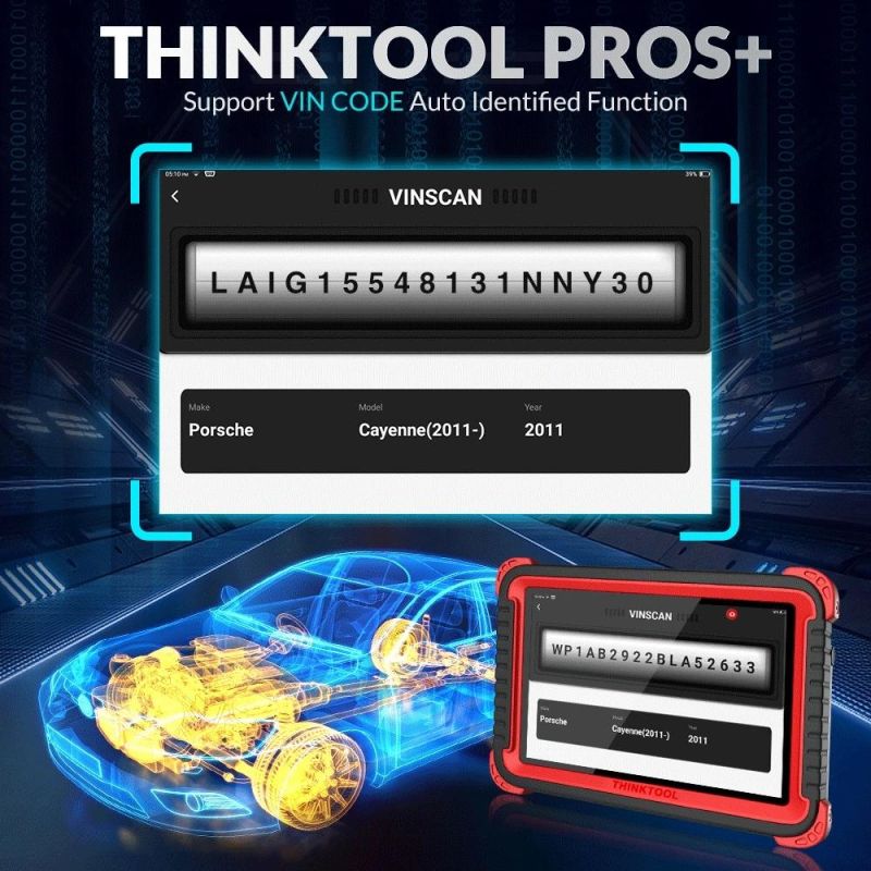 Thinkcar Thinktool Pros+ Car OBD2 Diagnostic Tool 10 Full System Adas Code Scanner Online Programing Pk Maxisys Maxicom 908 PRO