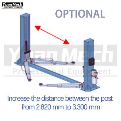 Two Post Lift Floor Connection by Italian Technology