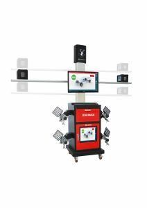 Garage Equipment 3 Camera Four Wheel Aligner Machine Supplier