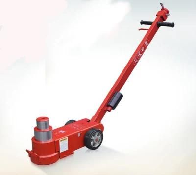Two Stage Air Hydraulic Floor Jack for Low Clearance Vehicles