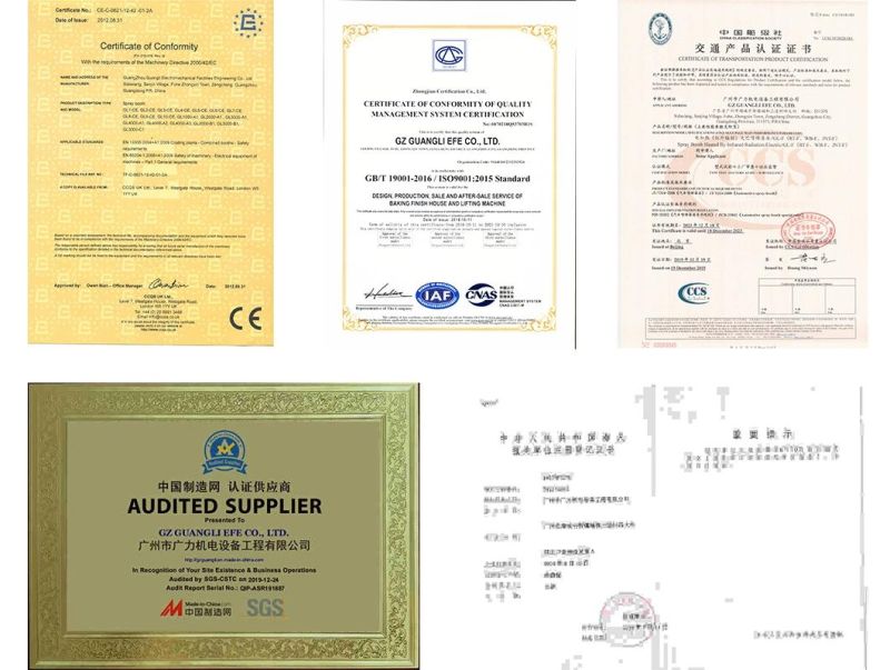 Automotive Equipment Spray Paint Booth Advanced Car Painting Oven for Sale