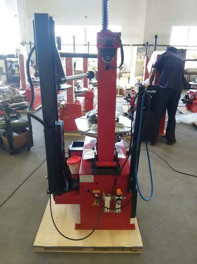 Garage Equipment Semi Automatic Tire Changer with Helper Arm