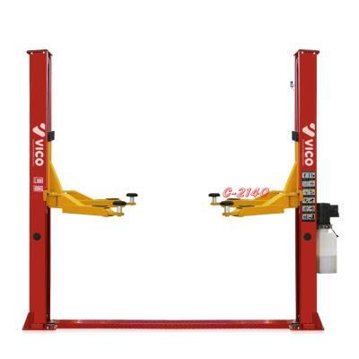 Vico Two Post Lift 4t Two Side Manual Release Maintenance Car Lift Hydraulic Auto Hoist Lift