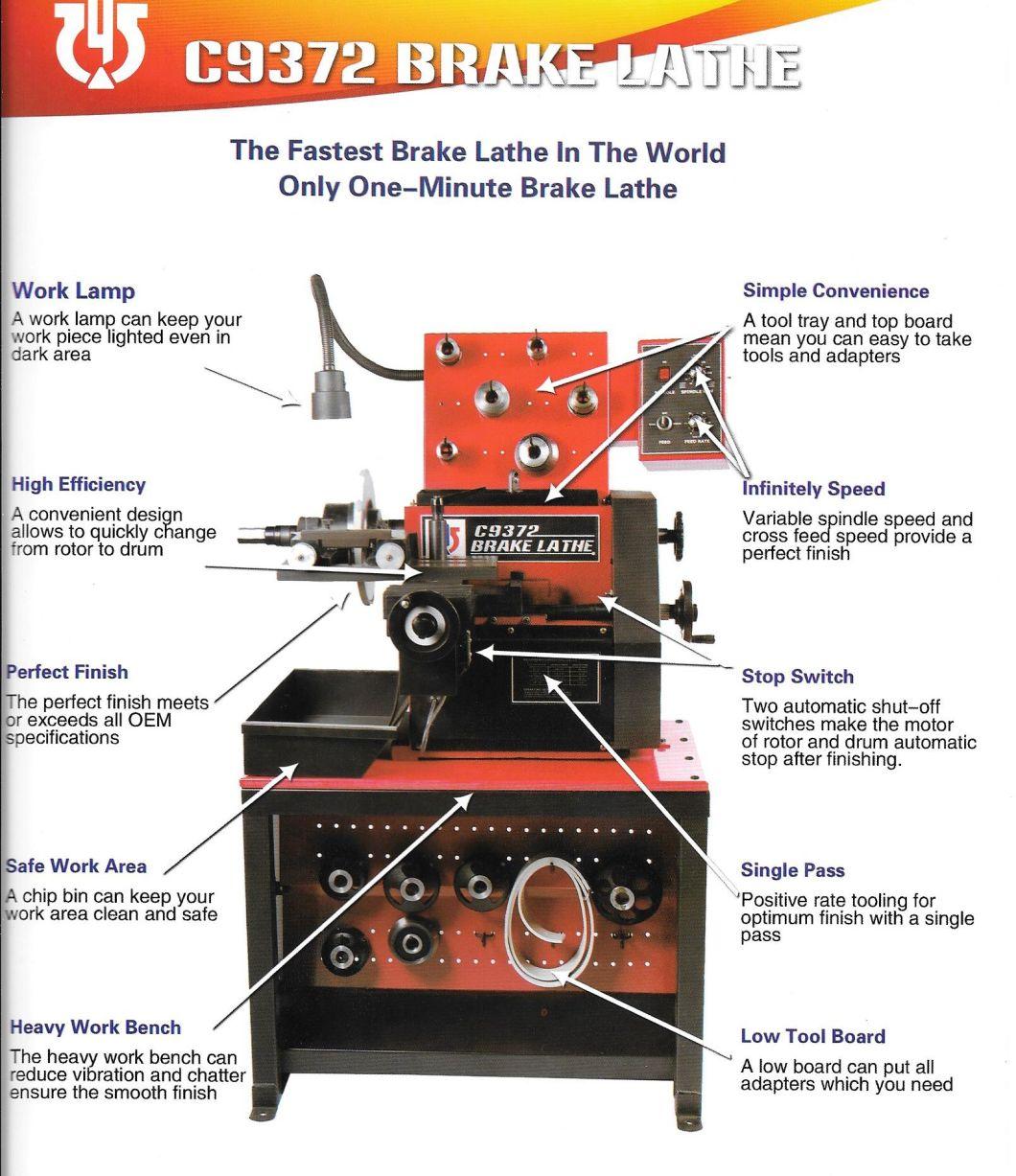 Auto Brake Drum and Disc Cutting Brake Lathe (C9372)