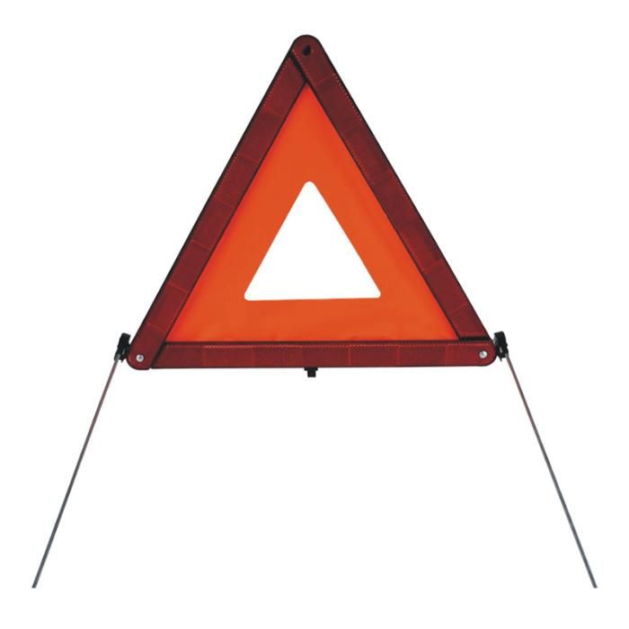 High Visibility Red Roadway Safety Car Emergency Sign Reflective Triangle Warning