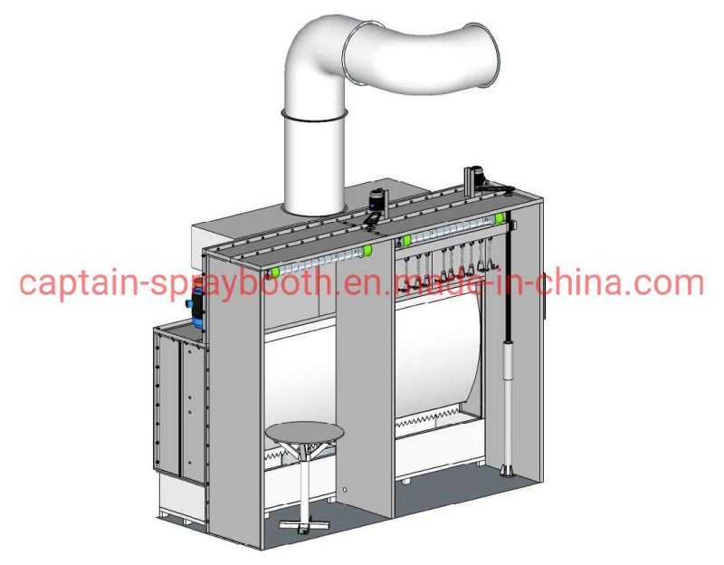 Water Curtain Spray Paint Booth Customized