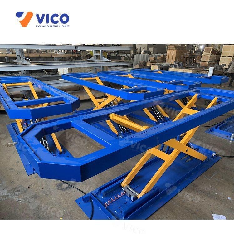 Vico Auto Frame Machine Car Scissor Lift Best Collision Car Dent Pulling