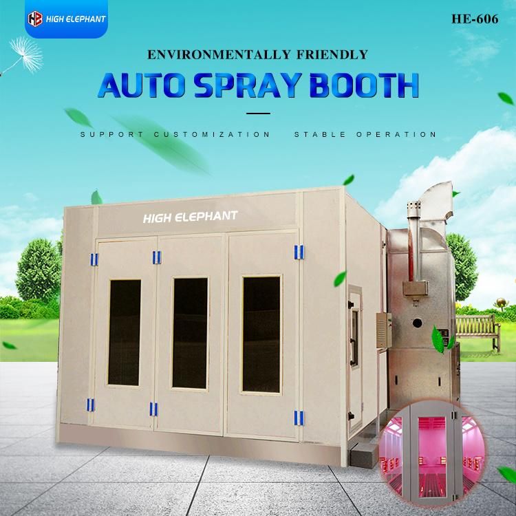 Economy Spray Booth Paint Booth Car Spray Room Auto Baking Booth 606 Original Factory Produce