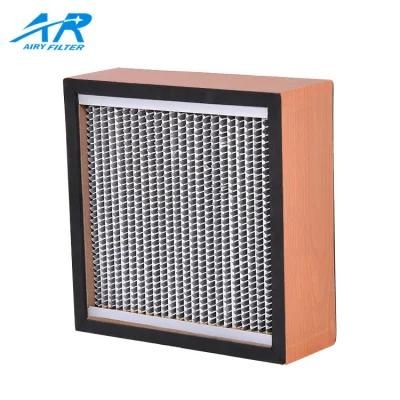 Hot-Selling Aluminum Frame Air Pleat HEPA Filter with Stable Quality