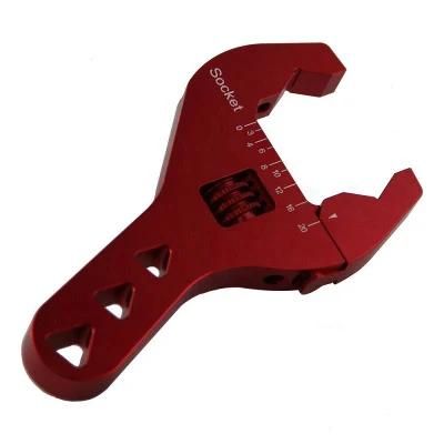Adjustable an Fitting Wrench 3an-20an Red Anodized Short Tools Spanner