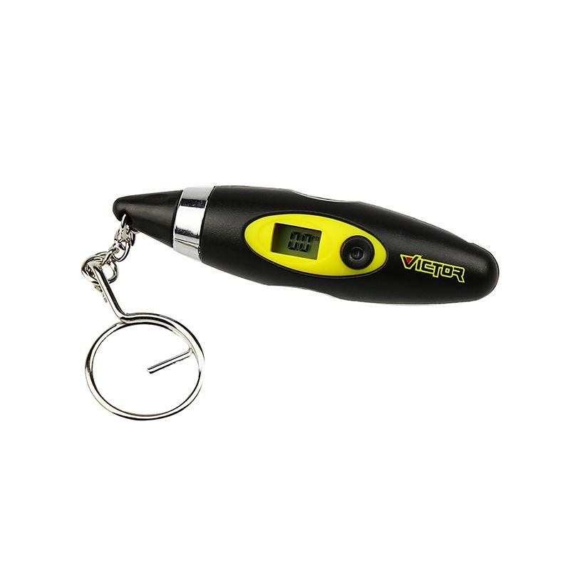 LCD Automatic Stock Digital Tire Pressure Gauge Test Gauge Checker with Keychain