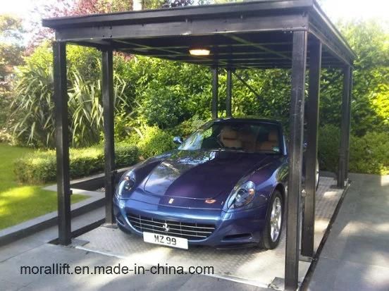 Hydraulic Double Deck Scissor Car Elevator Platform with CE