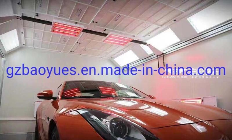 Auto Repair Equipment with Infrared Paint Booth Heaters for Car Refinish